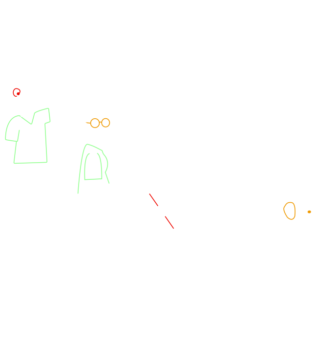 An illustration of three visitors: one in a wheelchair, another greeting in sign language, and the third with a guide dog and a white cane